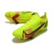 Nike Mercurial Vapor XIV Elite FG Volt Svart Bright Crimson