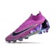 Nike Gripknit Phantom GX Elite DF FG Lila Svart