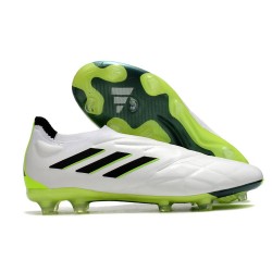 adidas Copa Pure+ FG Fotbollsskor Crazyrush - Vit Svart Lucid Lemon