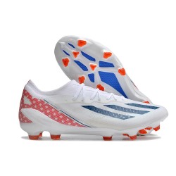 Fotbollsskor adidas X Crazyfast Messi.1 FG Vit Blå Röd