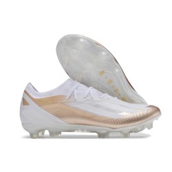 Fotbollsskor adidas X Crazyfast Messi.1 FG Vit Guld