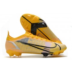 Fotbollsskor Nike Mercurial Vapor 14 Elite FG Gul Svart