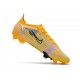 Fotbollsskor Nike Mercurial Vapor 14 Elite FG Gul Svart