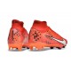 Nike Air Zoom Mercurial Superfly 9 Elite FG MDS Röd Vit