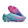 adidas X Crazyfast .1 Laceless FG Messi X Miami Blå Rosa