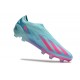 adidas X Crazyfast .1 Laceless FG Messi X Miami Blå Rosa