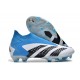 Fotbollsskor adidas Predator Accuarcy+ FG Vit Blå Svart