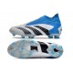 Fotbollsskor adidas Predator Accuarcy+ FG Vit Blå Svart