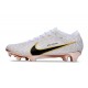 Nike Air Zoom Mercurial Vapor 15 Elite FG Vit Guld Svart