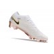 Nike Air Zoom Mercurial Vapor 15 Elite FG Vit Guld Svart