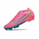 Nike Air Zoom Mercurial Vapor 15 Elite FG Rosa Blå