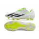 adidas X Crazyfast+ FG Herrar Grå Svart Lucid Lemon LIMITED EDITION