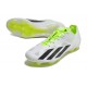 adidas X Crazyfast+ FG Herrar Grå Svart Lucid Lemon LIMITED EDITION