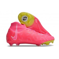 Nike Phantom Luna Elite FG Fotbollsskor Rosa Gul