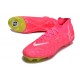 Nike Phantom Luna Elite FG Fotbollsskor Rosa Gul