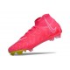 Nike Phantom Luna Elite FG Fotbollsskor Rosa Gul