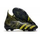 Fotbollsskor adidas Predator Freak + FG Herr Svart Gul