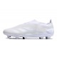 Adidas Predator Elite Laceless FG Pearlized Vit Silver