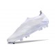 Adidas Predator Elite Laceless FG Pearlized Vit Silver