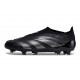 Adidas Predator Elite Laceless FG Nightstrike Svart Grå