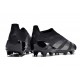 Adidas Predator Elite Laceless FG Nightstrike Svart Grå