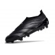 Adidas Predator Elite Laceless FG Nightstrike Svart Grå