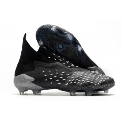 Fotbollsskor adidas Predator Freak + FG Herr Superstealth - Svart Grå Vit