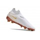 Nike Gripknit Phantom GX Elite DF FG Vit Guld