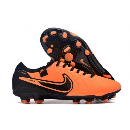 Nike Tiempo Legend X Elite FG Herrar Orange Svart