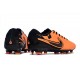 Nike Tiempo Legend X Elite FG Herrar Orange Svart