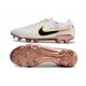 Nike Tiempo Legend X Elite FG Herrar Vit Guld Svart