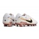 Nike Tiempo Legend X Elite FG Herrar Vit Guld Svart