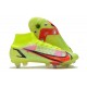 Nike Mercurial Superfly 8 Elite SG-Pro AC Volt Svart Bright Crimson