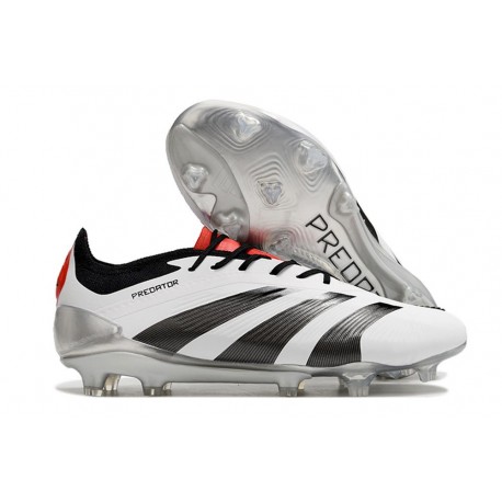 Fotbollsskor Adidas Predator Elite FG Vit Svart Röd