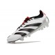 Fotbollsskor Adidas Predator Elite FG Vit Svart Röd