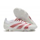 Fotbollsskor Adidas Predator Elite FG Vit Röd