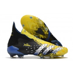 Fotbollsskor adidas Predator Freak + FG Herr X-Men Wolverine - Gul Silver Svart LIMITED EDITION