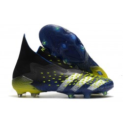 Fotbollsskor adidas Predator Freak + FG Herr Superlative - Svart Vit Gul