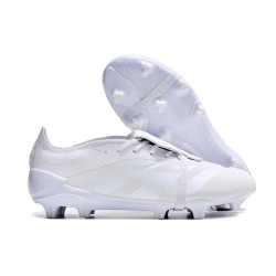 Fotbollsskor Adidas Predator Elite FG Pearlized Vit Silver