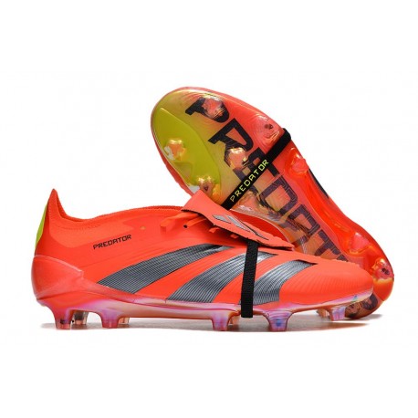 Fotbollsskor Adidas Predator Elite FG Predstrike Röd Svart Gul