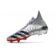 Fotbollsskor adidas Predator Freak + FG Herr Showpiece - Silver Svart Röd