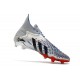 Fotbollsskor adidas Predator Freak + FG Herr Showpiece - Silver Svart Röd