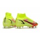 Nike Mercurial Superfly 8 Elite SG-Pro AC Volt Svart Bright Crimson