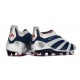 Adidas Predator Elite Laceless FG Silver Svart Röd