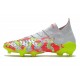 Fotbollsskor Adidas Predator Freak.1 Fg Vit Rosa Gul