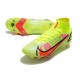 Nike Mercurial Superfly 8 Elite SG-Pro AC Volt Svart Bright Crimson