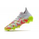 Fotbollsskor Adidas Predator Freak.1 Fg Vit Rosa Gul