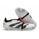Fotbollsskor Adidas Predator Elite FT FG Vit Svart Röd 