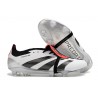 Fotbollsskor Adidas Predator Elite FT FG Vit Svart Röd 