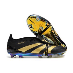 Fotbollsskor Adidas Predator Elite FT FG Svart Guld